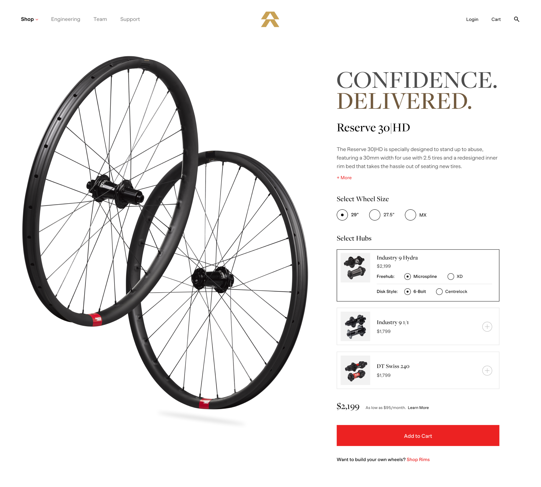 Santa cruz reserve online rims