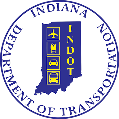 The logo of Indiana Department of Transportation Logo