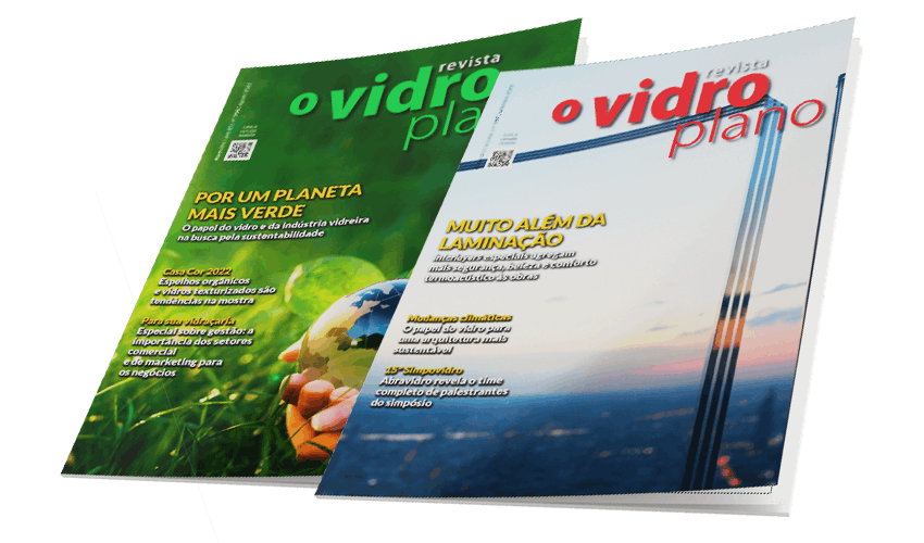 Revista O Vidroplano produzida pela Verbus Comunicação