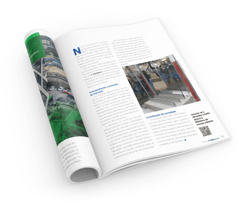 Matéria produzida pela Verbus na revista O VidroPlano