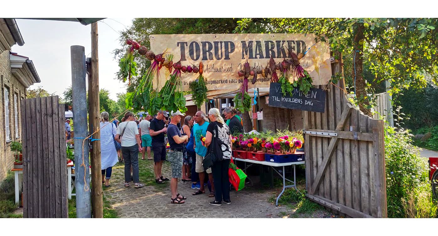 Torup har de sidste 30 år fokuseret på økologi, bæredygtighed og genanvendelse af ressourcer. Foto: Torup Marked