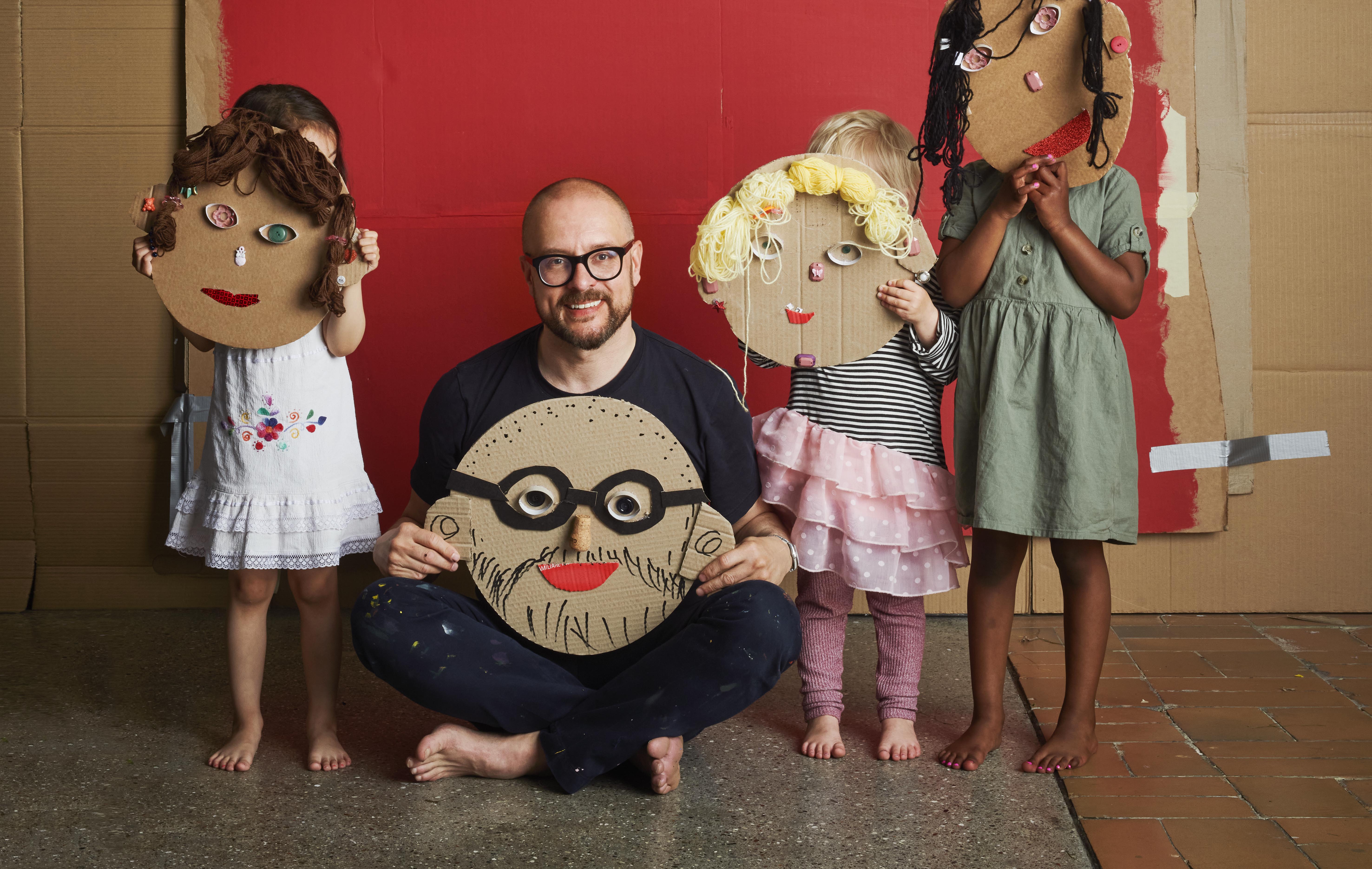 Shane Brox har skrevet en ny bog om Verdensmålene til børn. Foto: Ditte Isager