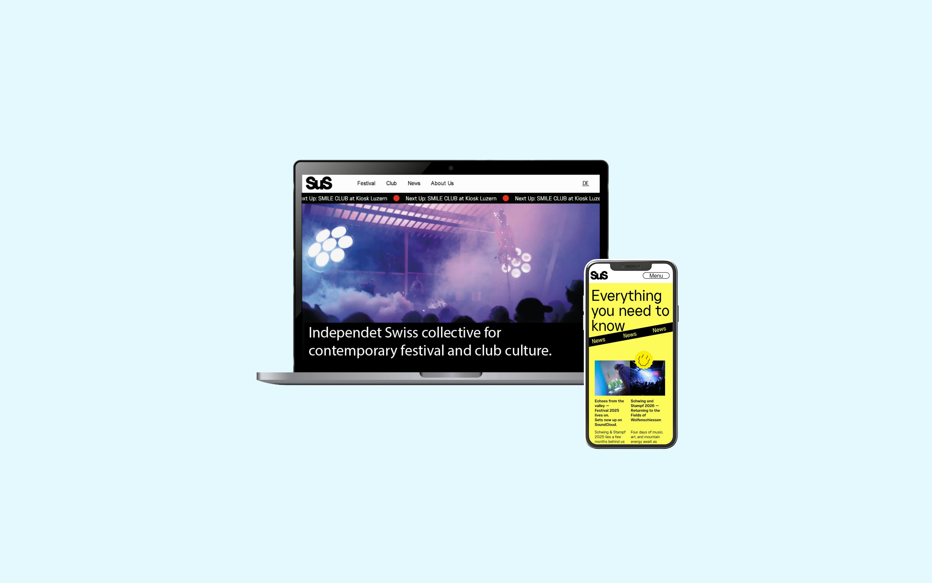 sus identity and website 2026