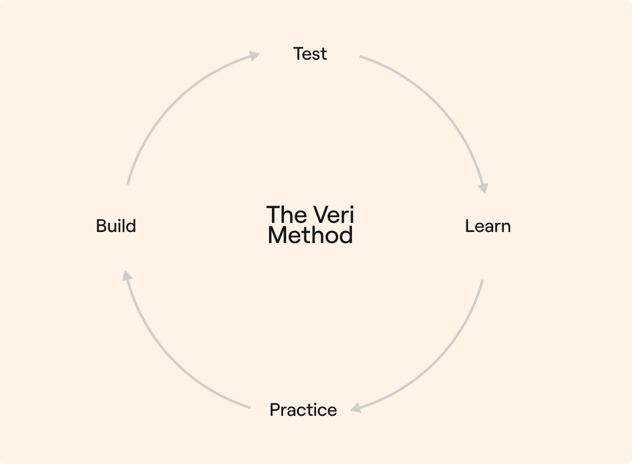 graphic of the veri method
