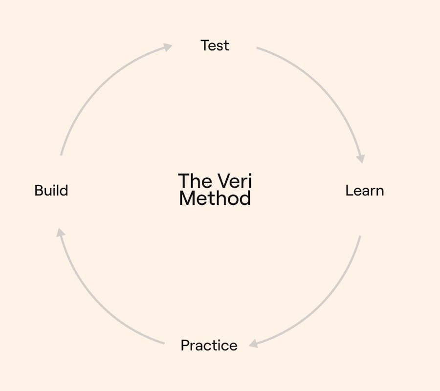 graphic of the veri method