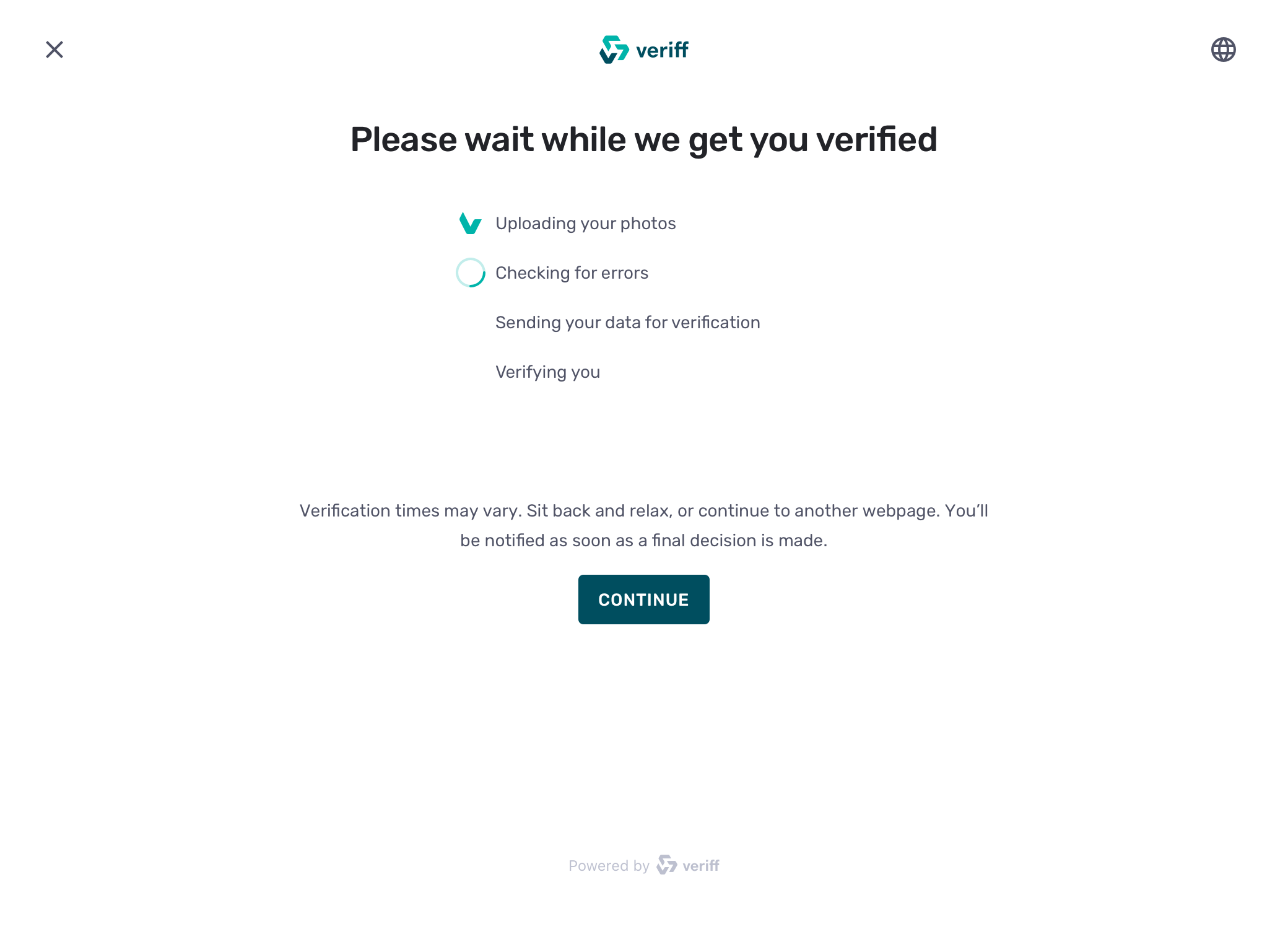 Actualización del producto de verificación de identidad de Veriff