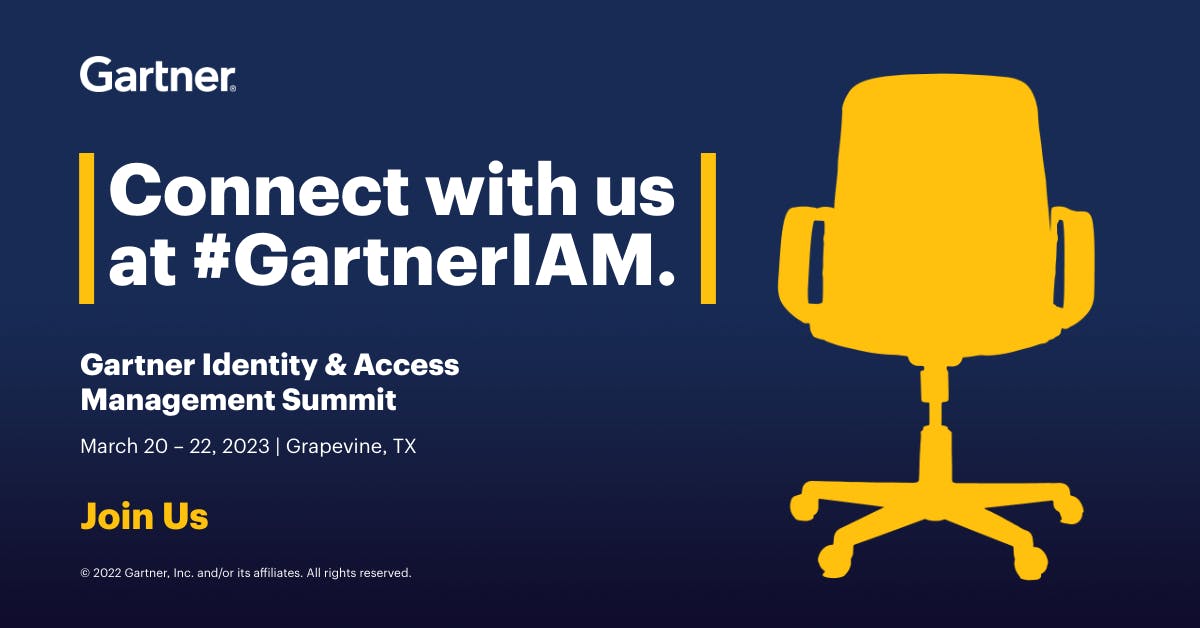Gartner Identity & Access Management Summit 2023