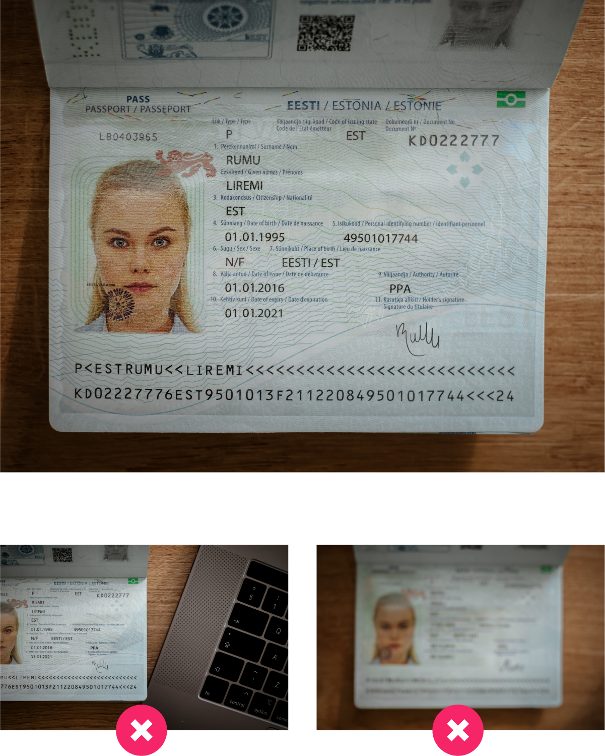 passport photo processor