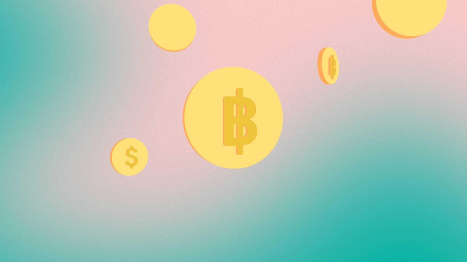 Bitcoin graphic.