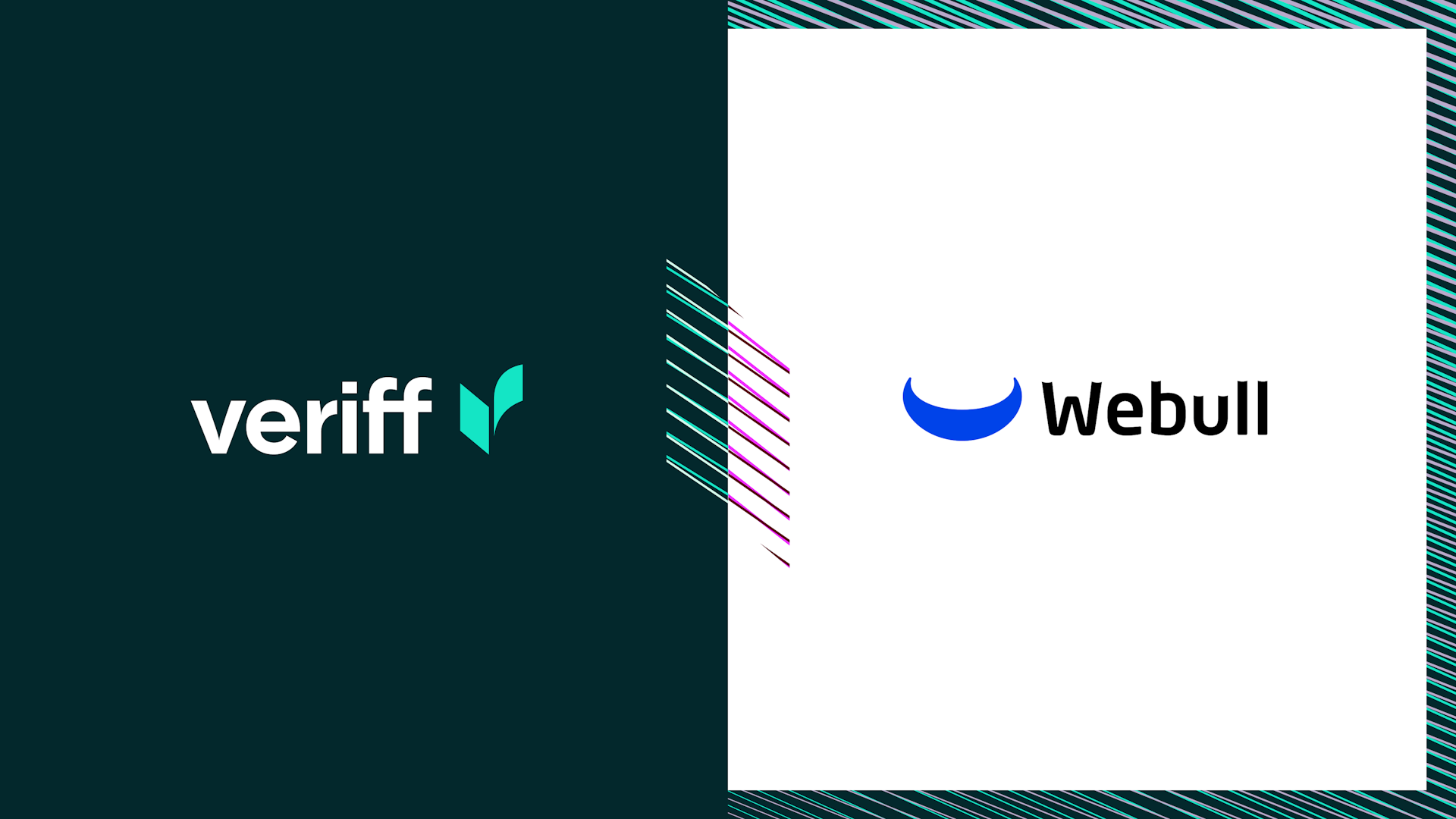 Veriff and Webull logos