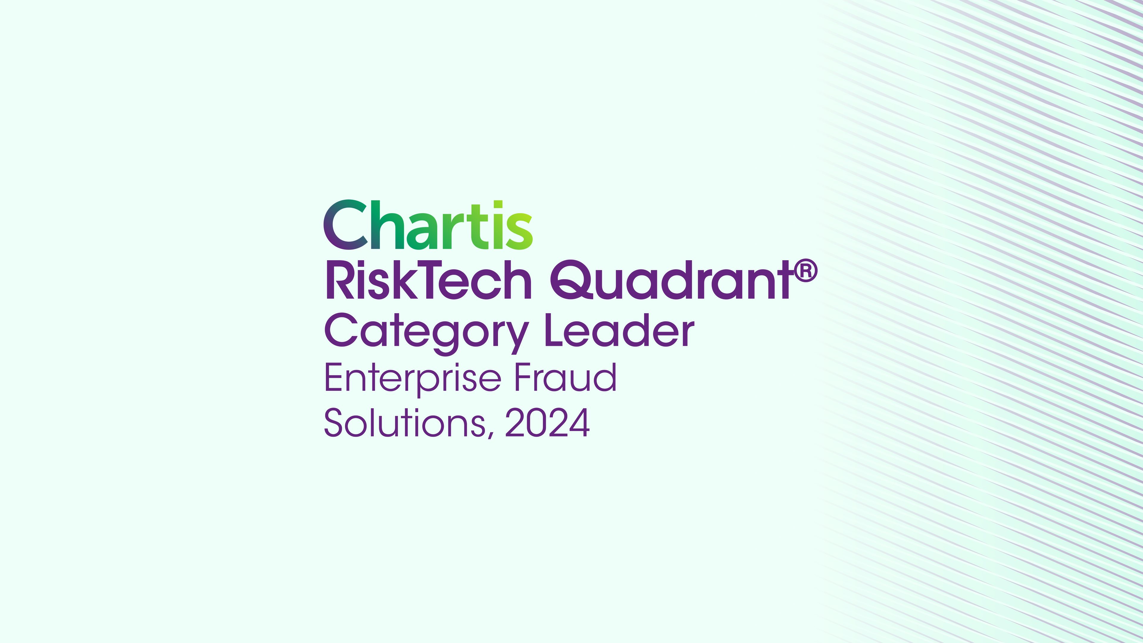 Veriff named a category leader in the Chartis RiskTech Quadrant for Enterprise Fraud Solutions