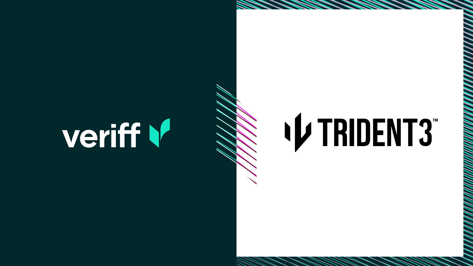 Logos de Veriff y Trident3