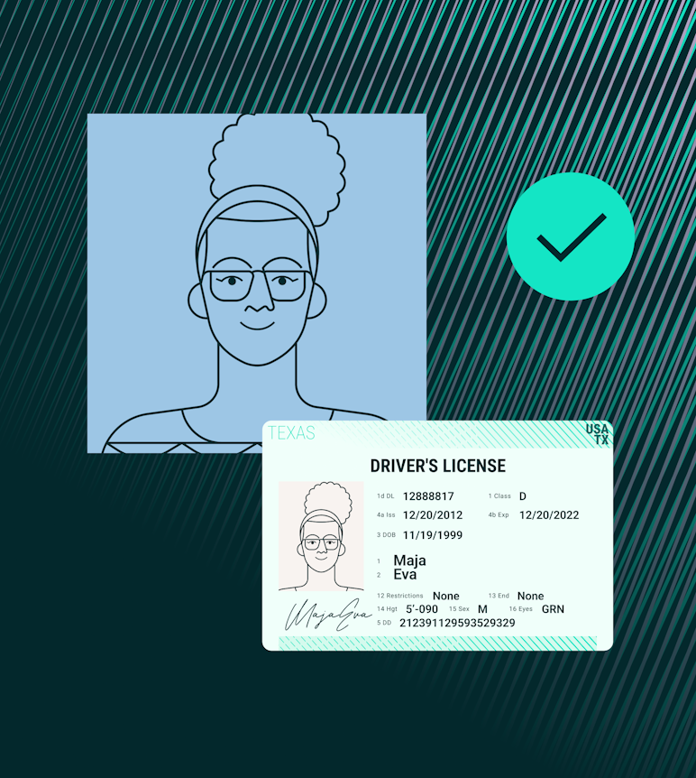 Verificação de identidade com IA