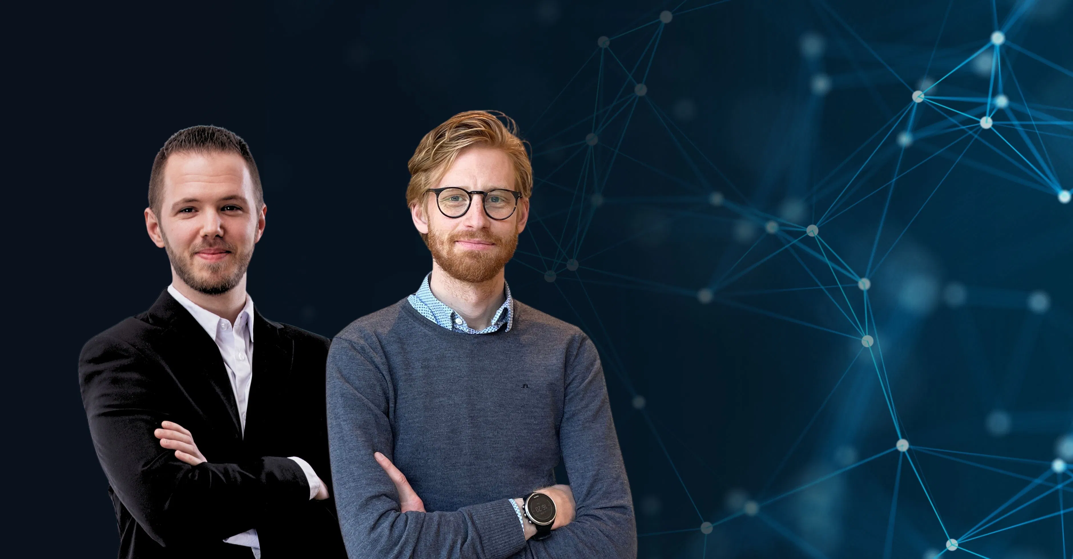 Pressreals index engine Fredrik Ohlsson, Senior Index Specialist Henrik Rouet-Leduc, Deputy CEO of Vermiculus. 