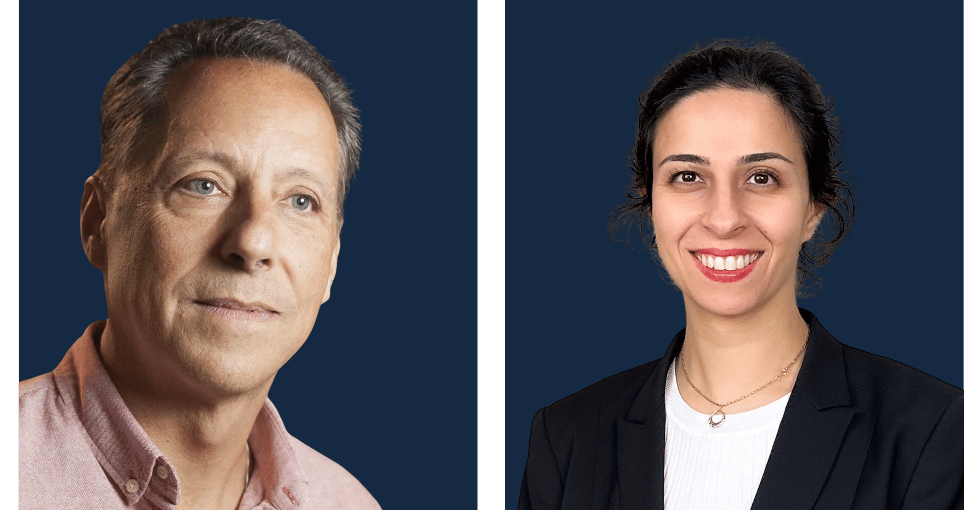 Marcelo Maziero, Co-founder of CERC, and Taraneh Derayati, CEO of Vermiculus 