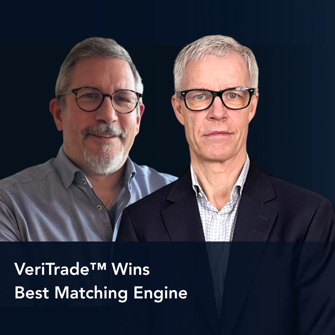 VeriTrade wins best matching engine