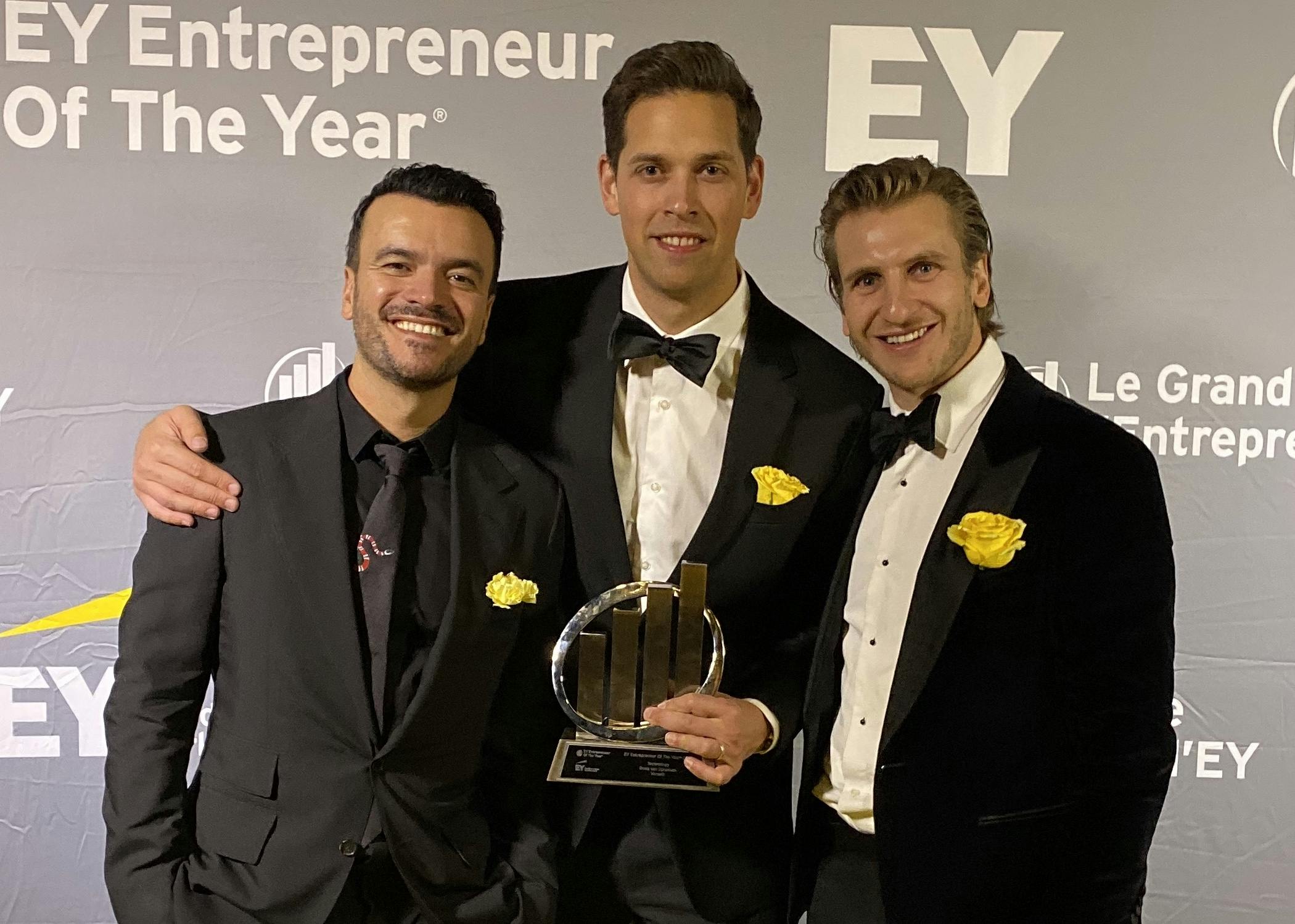 Versett wins the 2019 EY Entrepreneur of the Year Award in Technology