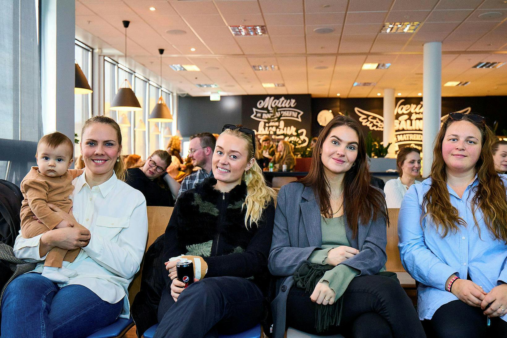 Guðrún, Birta, Karítas og Jórunn