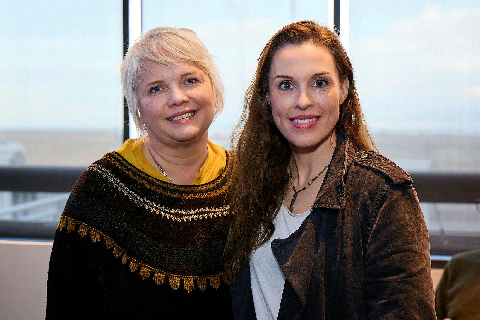 Þórdís Erla og María Kjartansdóttir