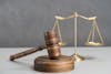 Judges Hammer With Scales