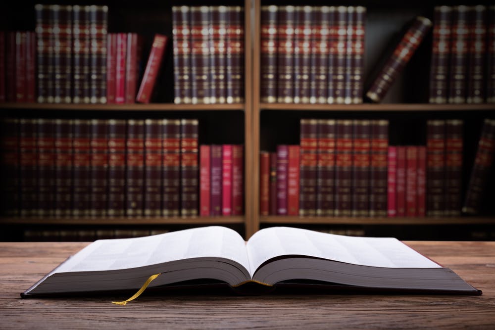 Photo of a book on the table