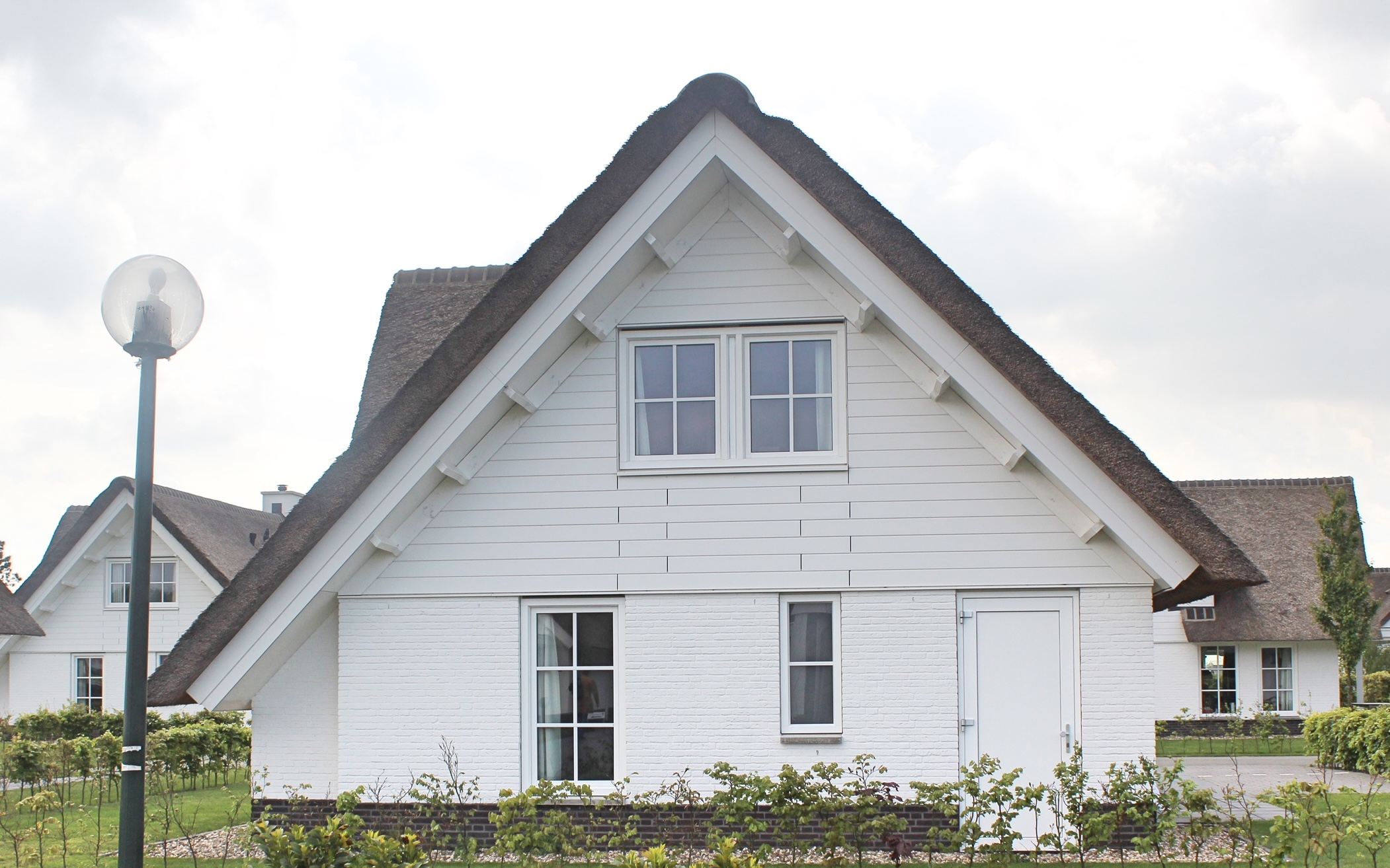 recreatiewoning met gemetseld baksteen verzekeren