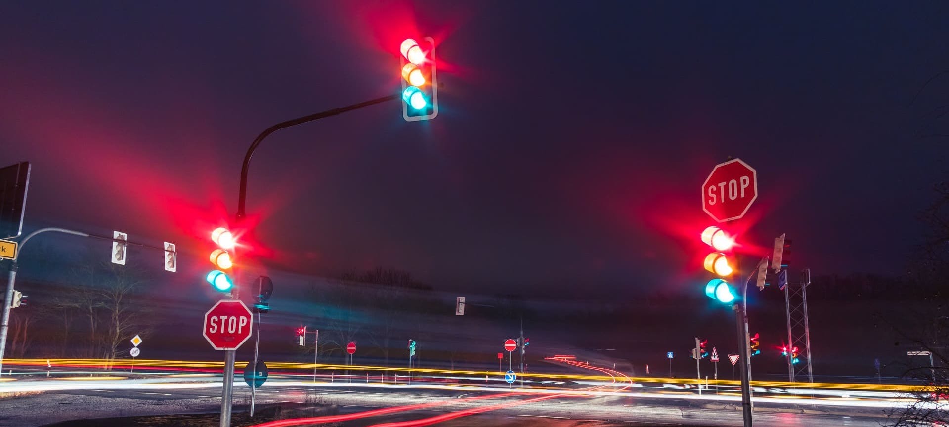 Dienstleistungen zur Rotlichtüberwachung