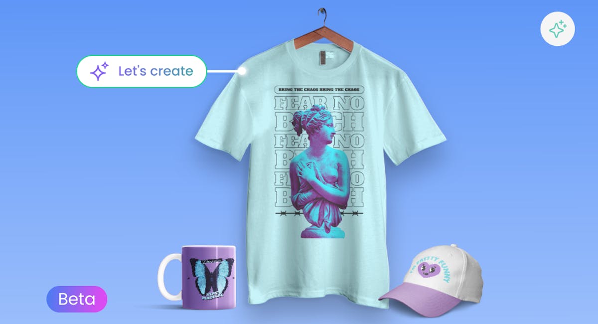 AI Merch Maker Making your own merch has never been easier