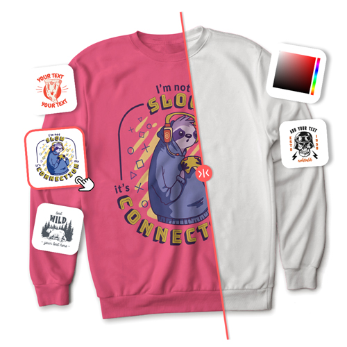 Make Custom T-Shirt Design Online | T 