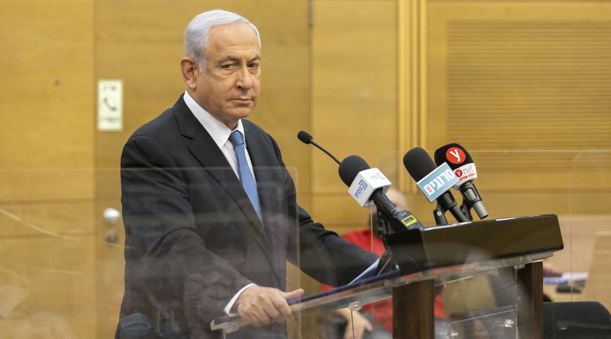 Opposition leader MK Benjamin Netanyahu