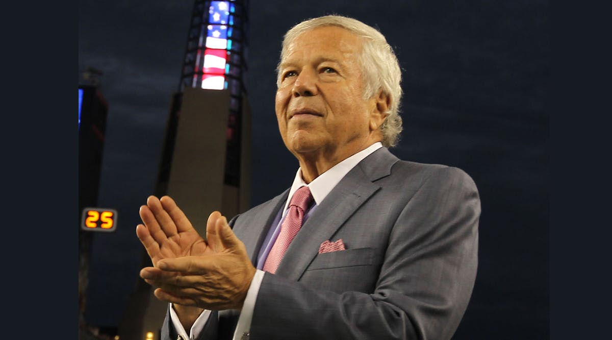 New England Patriots owner Robert Kraft
