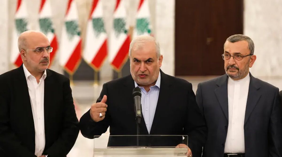 Head of Hezbollah's parliamentary bloc Mohamed Raad