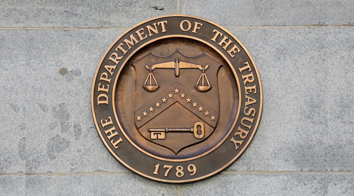 United States Department of the Treasury headquarters in Washington, DC