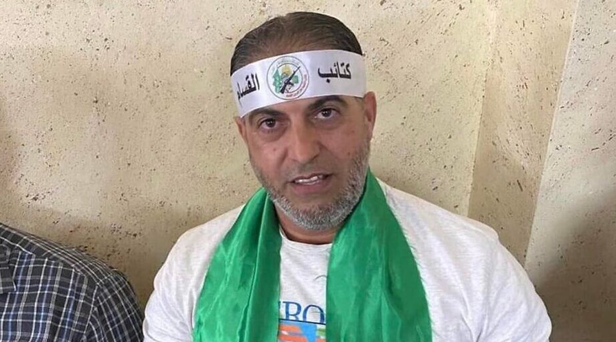 Abdel Fattah Hussein Kharousha, 49, accused of carrying out the deadly terror attack in Huwara