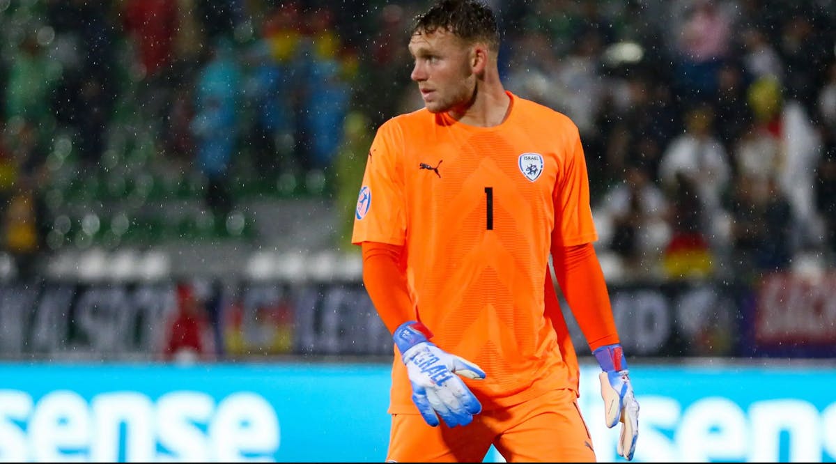 Israeli soccer player Daniel Peretz