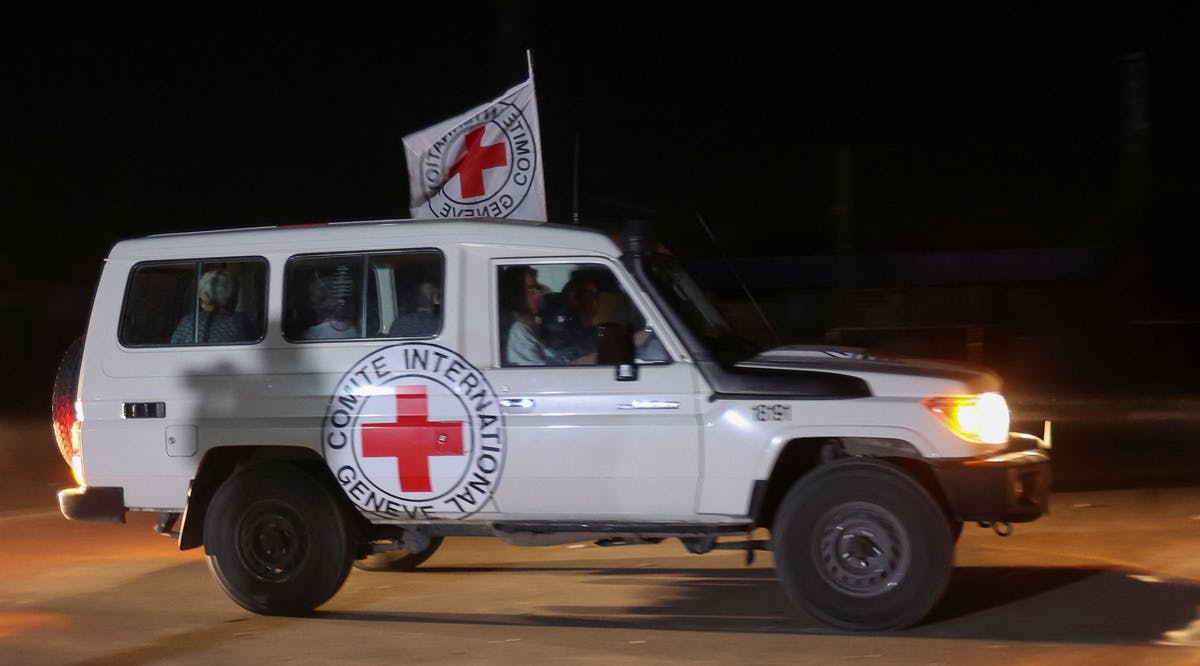 Red Cross vehicle 