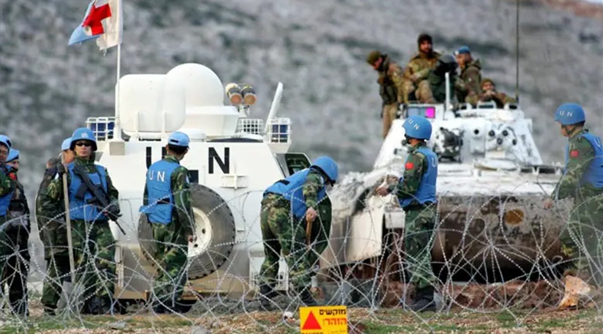 UNIFIL soldiers in south Lebanon