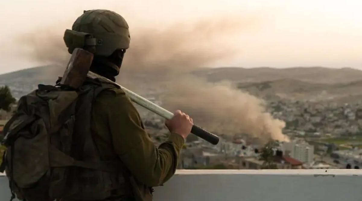 IDF soldiers operate in the West Bank