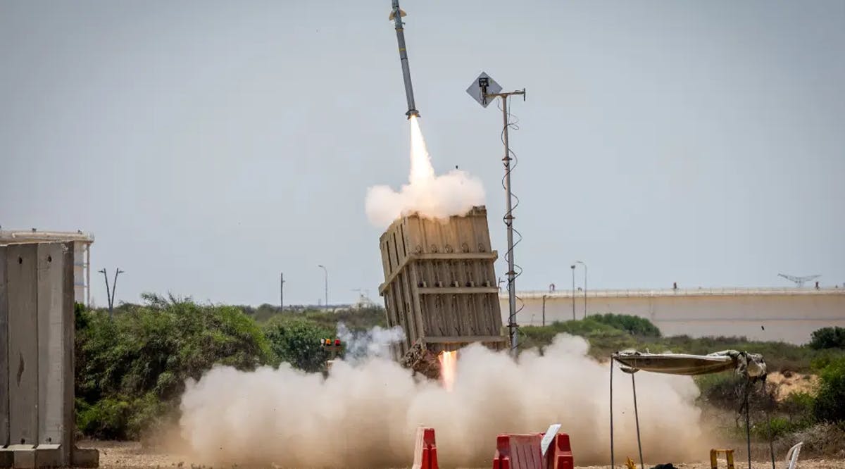 Iron dome anti-missile system