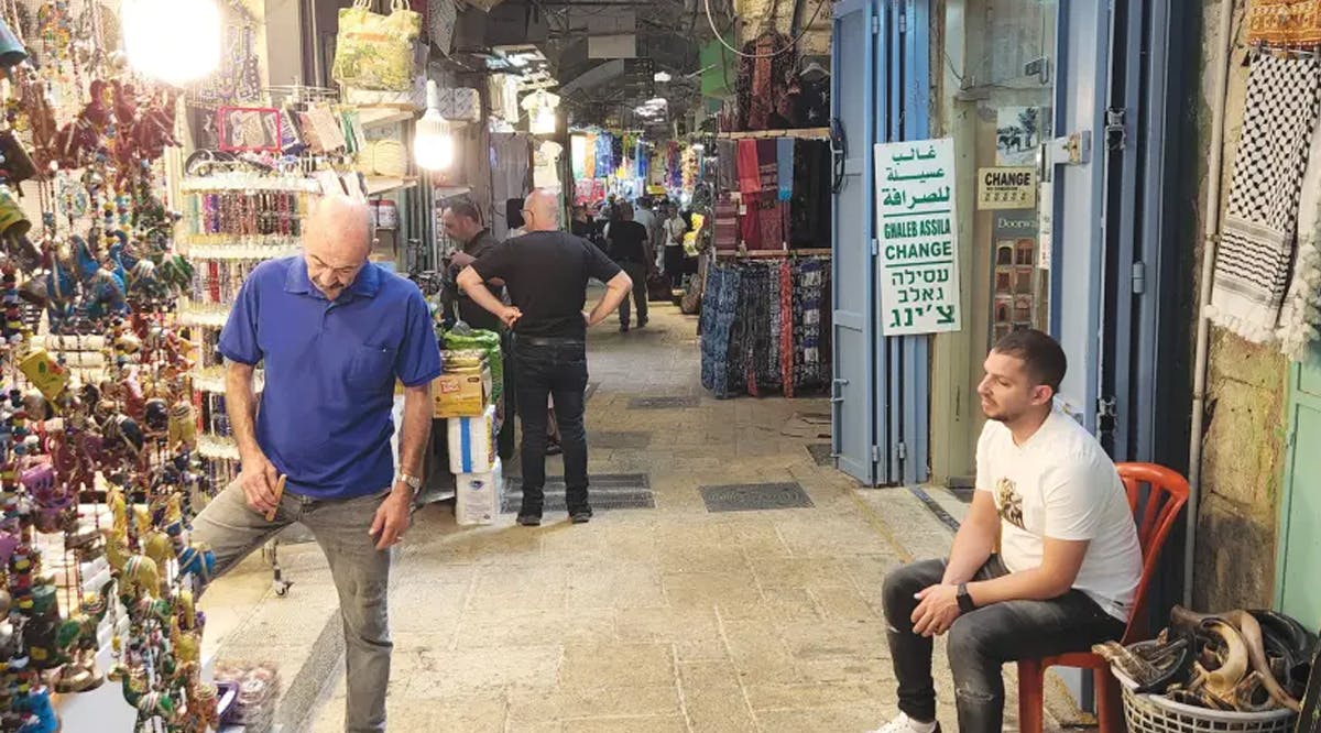 IN THE OLD City’s three main souks (markets), Butchers’ Market, Goldsmiths’ Market and Fragrances and Spices Market, more than 90% of the shops have closed