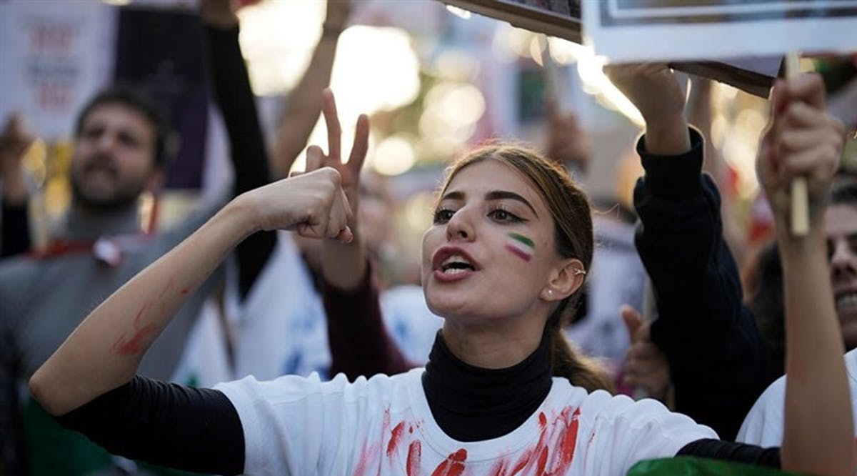 Iranians revolt