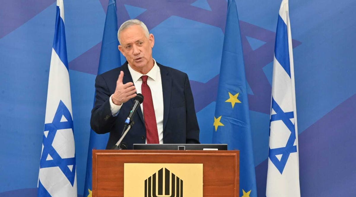 Defense Minister Benny Gantz