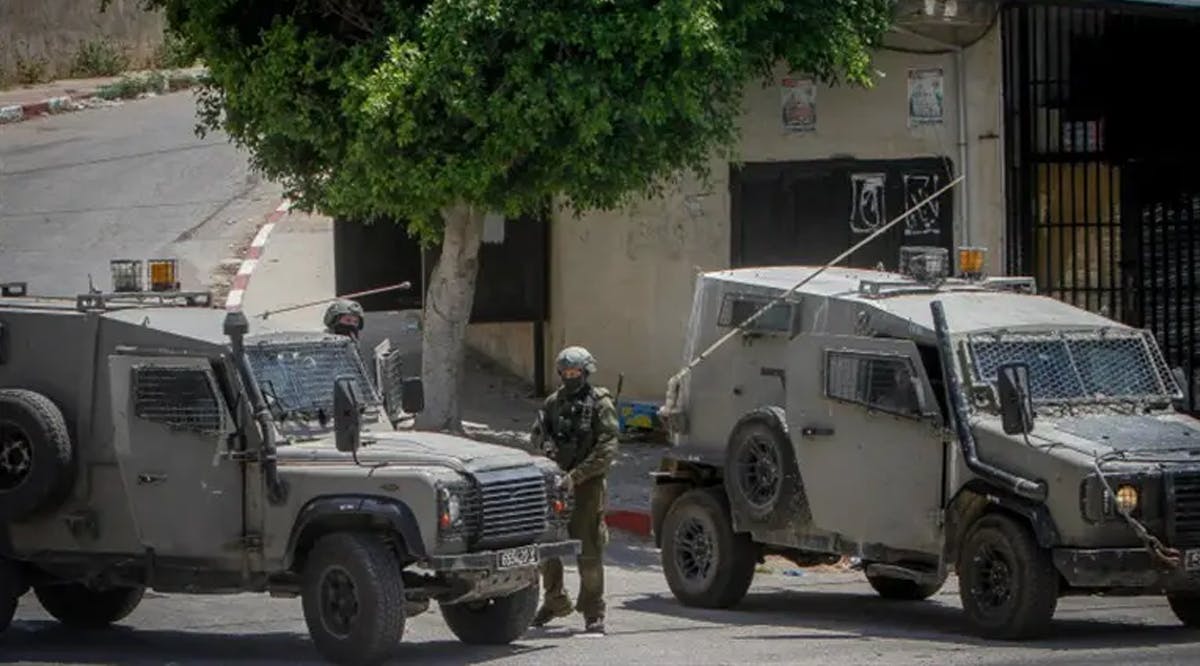 IDF forces soldiers in Samaria