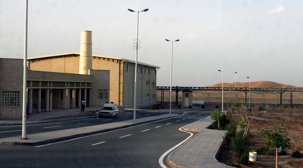 Iran's nuclear enrichment facility in Natanz, Iran