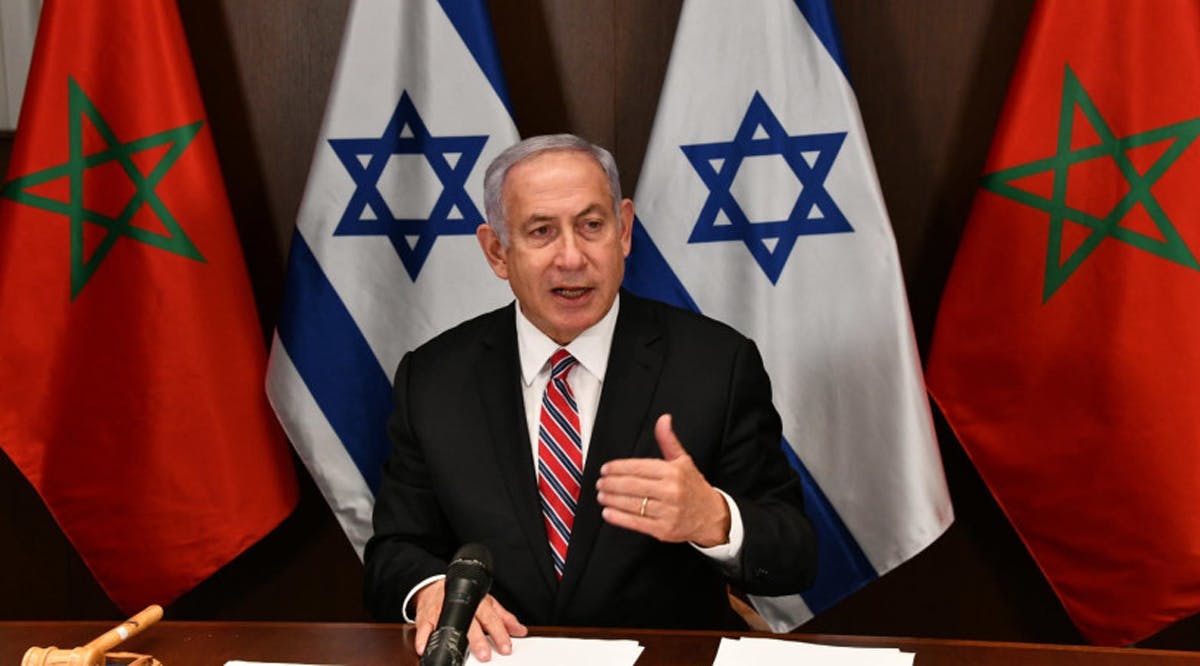 Prime Minister Benjamin Netanyahu and the government's cabinet formalizes the normalization agreement with Morocco