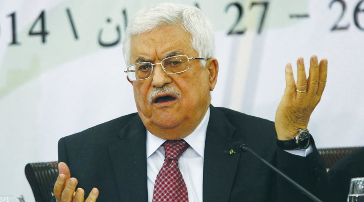 PALESTINIAN AUTHORITY Chairman Mahmoud Abbas