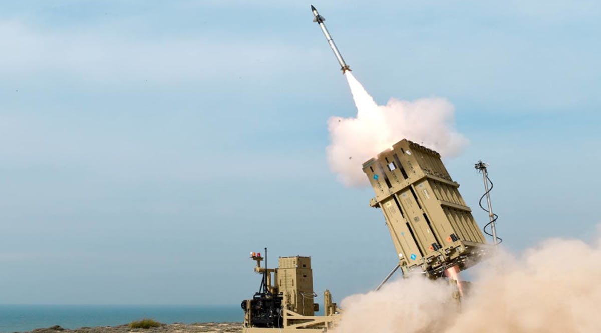 The Iron Dome air defense missile systems