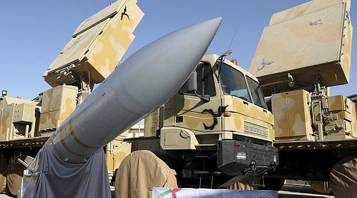 Iran-made Bavar-373 air-defense missile system