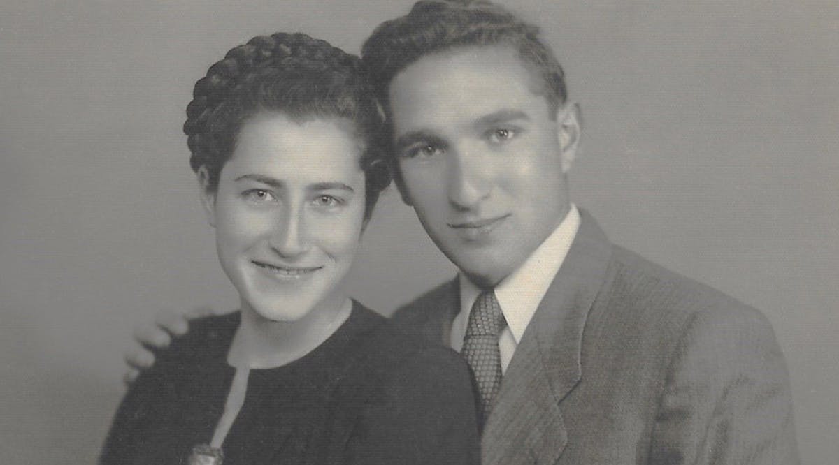 Dov Broder and his wife Batya, circa 1947