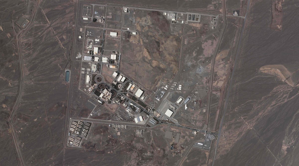 Iran's underground Natanz nuclear site